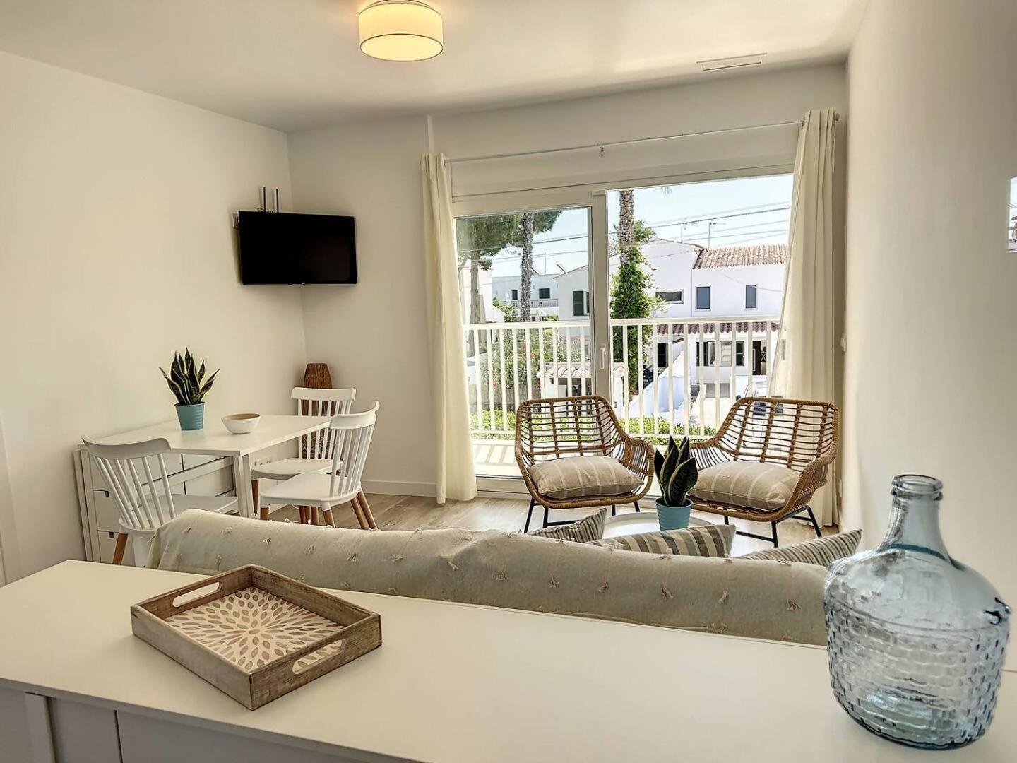 Ses Salines Apartments Cabra Salada Fornells  Bagian luar foto